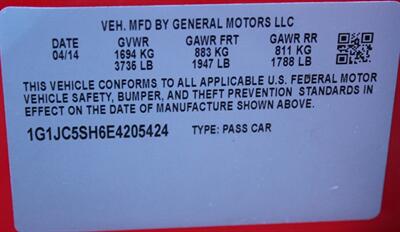 2014 Chevrolet Sonic LT Auto   - Photo 23 - Tulsa, OK 74112