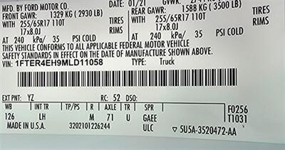 2021 Ford Ranger XL   - Photo 22 - Tulsa, OK 74112