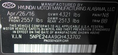 2016 Hyundai SONATA   - Photo 34 - Tulsa, OK 74112