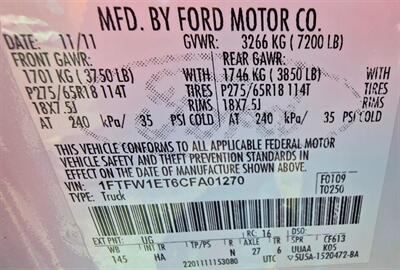 2012 Ford F-150 Lariat   - Photo 26 - Tulsa, OK 74112