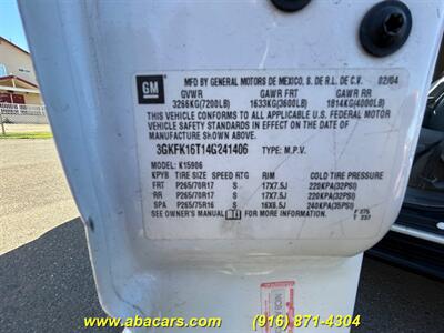 2004 GMC Yukon XL 1500 SLT   - Photo 18 - Lincoln, CA 95648