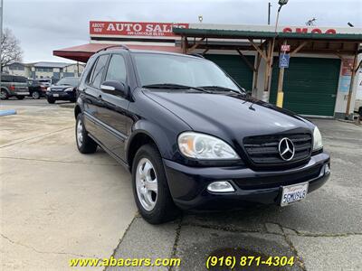 2003 Mercedes-Benz ML 320  