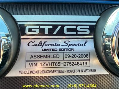 2007 Ford Mustang GT/CS   - Photo 8 - Lincoln, CA 95648