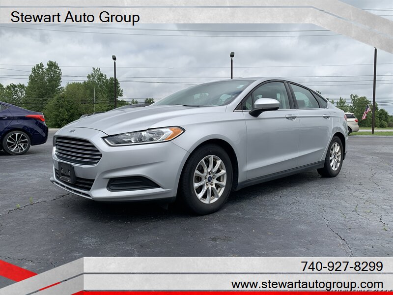 Ingot Silver 2016 Ford Fusion S Sedan Front-Wheel Drive Automatic