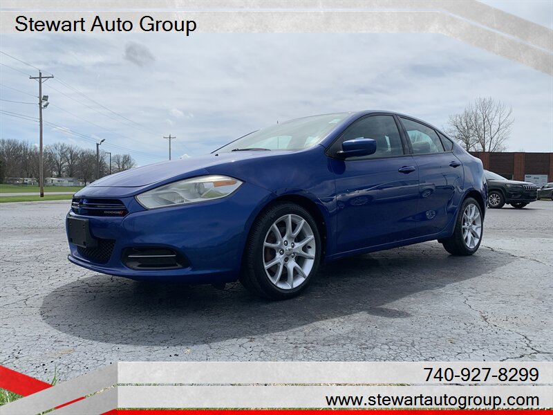 Blue Streak Pearl Coat 2013 Dodge Dart SXT FWD Sedan Front-Wheel Drive Automatic