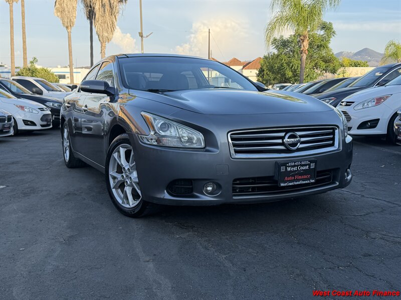 Gray (Gun Metallic) 2014 Nissan Maxima Sedan Front-Wheel Drive Automatic