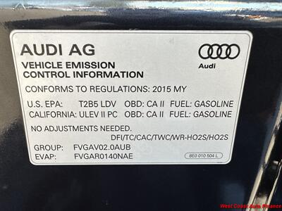 2015 Audi A6 2.0T quattro Premium  w/Navigation and Back up Camera - Photo 68 - San Diego, CA 92111