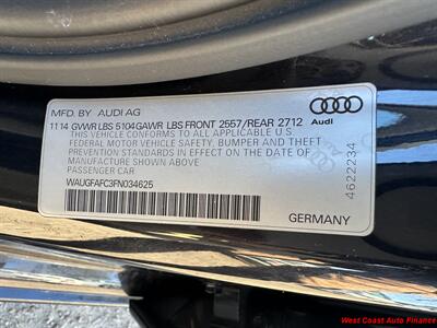 2015 Audi A6 2.0T quattro Premium  w/Navigation and Back up Camera - Photo 69 - San Diego, CA 92111