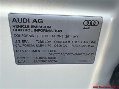 2014 Audi A6 2.0T quattro Premium Plus  w/Navigation and Back up Camera - Photo 37 - San Diego, CA 92111