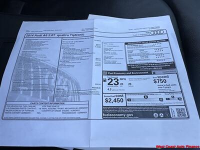 2014 Audi A6 2.0T quattro Premium Plus  w/Navigation and Back up Camera - Photo 33 - San Diego, CA 92111