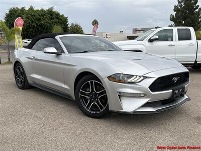 2018 Ford Mustang EcoBoost Premium  Convertible w/Bk Up Camera - Photo 1 - San Diego, CA 92111