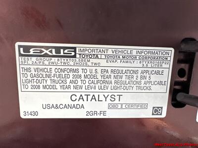 2008 Lexus RX 350  w/Navigation and Back up Camera - Photo 31 - San Diego, CA 92111