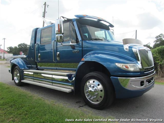 2007 International Rxt 4300 4700 Diesel Crew Cab Hauler Bed