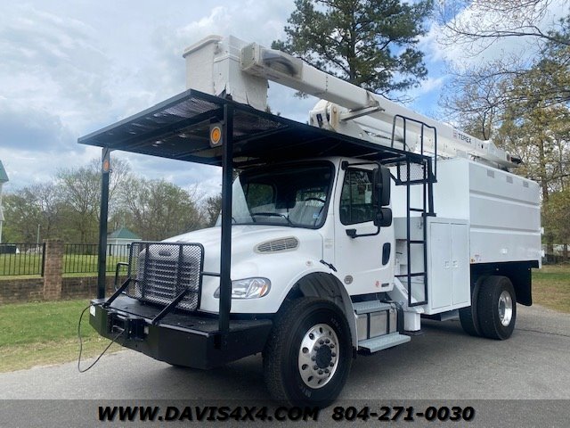 freightliner m2 106 bucket truck