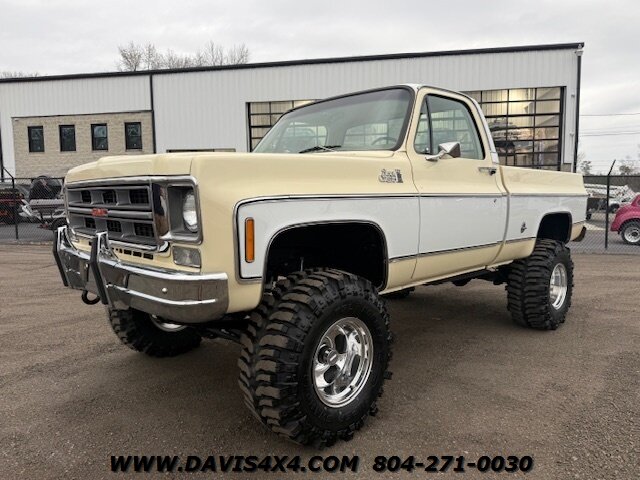 1976 GMC K-15 Squarebody Short Bed LS Swap 4x4  