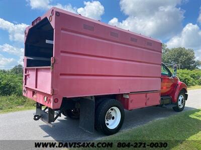 2004 Ford F650 XL Chip Tree Service Truck Low Mileage Cat Diesel  Manual Six Speed Transmission - Photo 4 - North Chesterfield, VA 23237