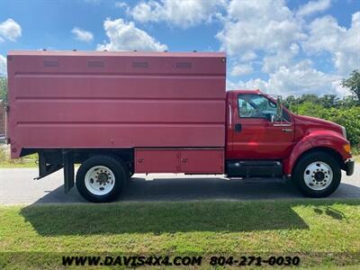 2004 Ford F650 XL Chip Tree Service Truck Low Mileage Cat Diesel  Manual Six Speed Transmission - Photo 28 - North Chesterfield, VA 23237