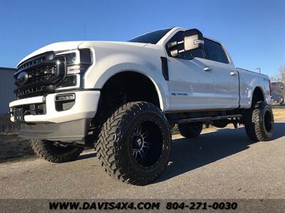 2021 Ford F-250 Super Duty Ultimate Lariat 4x4 Diesel Lifted   - Photo 3 - North Chesterfield, VA 23237