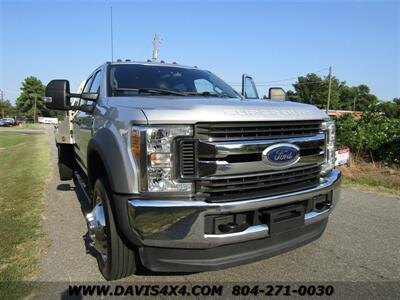 2017 Ford F-550 Super Duty XLT Flatbed Aluminum Hillsboro Bed 4X4  Crew Cab Dually - Photo 19 - North Chesterfield, VA 23237