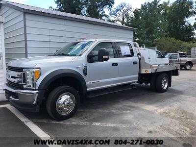 2017 Ford F-550 Super Duty XLT Flatbed Aluminum Hillsboro Bed 4X4 Crew ...