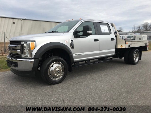 2017 Ford F-550 Super Duty XLT Flatbed Aluminum Hillsboro Bed 4X4 Crew ...