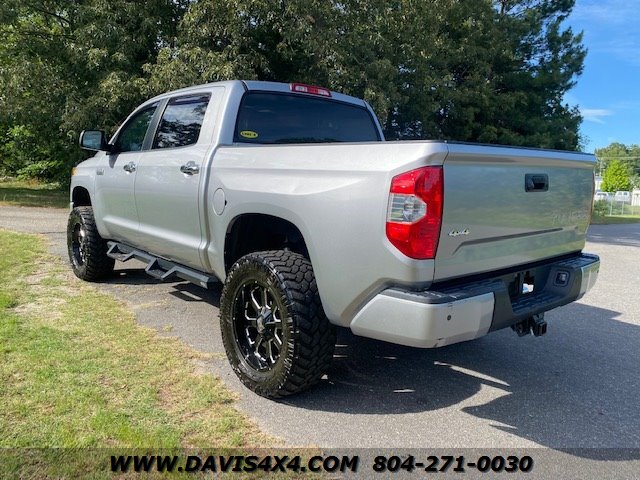 2018 Toyota Tundra Platinum Crew Cab Lifted 4x4