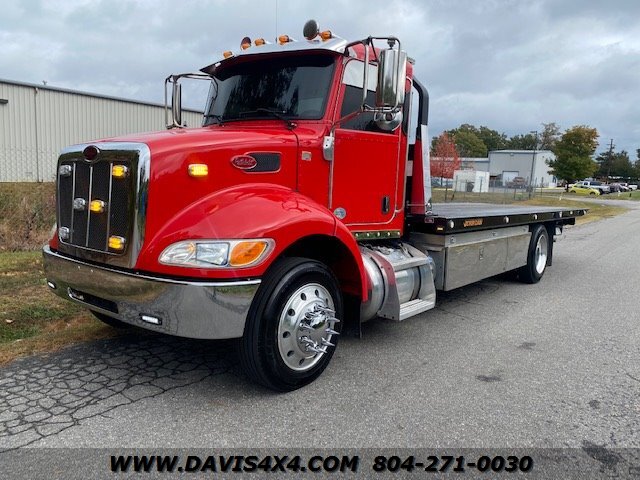 2019 Peterbilt 337 PB Tow Truck Rollback Flatbed Two Car Carrier