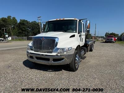 2018 International 4300 Extended Cab Flatbed Tow Truck Rollback   - Photo 2 - North Chesterfield, VA 23237