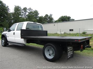 2007 Ford F-450 Super Duty XL Turbo Diesel Dually Heavy Duty Crew Cab Flat Bed   - Photo 3 - North Chesterfield, VA 23237