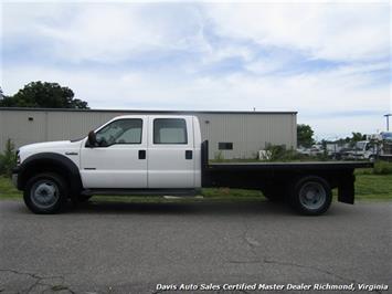 2007 Ford F-450 Super Duty XL Turbo Diesel Dually Heavy Duty Crew Cab Flat Bed   - Photo 2 - North Chesterfield, VA 23237