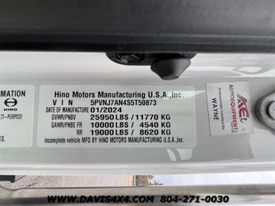 2025 Hino L6 Century Rollback Tow Truck   - Photo 22 - North Chesterfield, VA 23237
