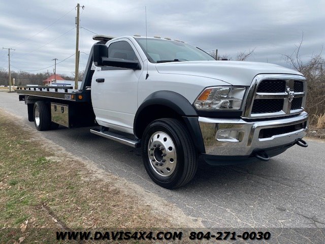 2017 Ram 5500 Flatbed Rollback Tow Truck Low Mileage Diesel