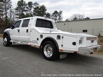 2005 Ford F-550 Super Duty XLT Diesel 4X4 Crew Cab Western Utility Hauler Bed   - Photo 3 - North Chesterfield, VA 23237