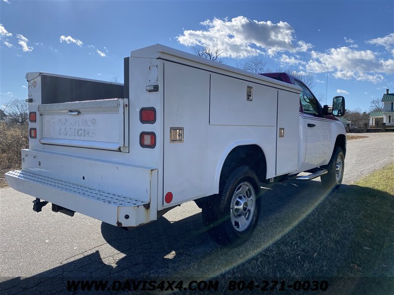 2011 GMC Sierra 2500 HD Commercial Work Truck With Reading Utility Body ...