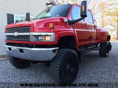 2006 Chevrolet Kodiak CK4500 4x4 Kodiak/Topkick Crew Cab Dually Bed  Converted By Monroe Equipment - Photo 2 - North Chesterfield, VA 23237