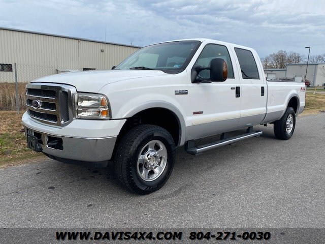 2005 Ford F-250 Super Duty Crew Cab Long Bed Lariat 4x4 Powerstroke ...