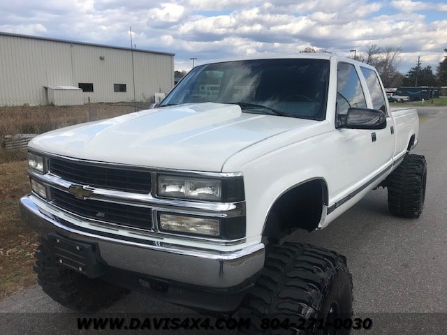 1992 Chevrolet Crew Cab Long Bed Solid Axle 4x4 Big Block Lifted Pickup