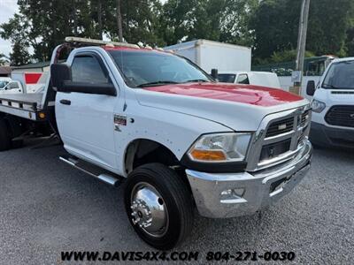 2012 Dodge Ram 5500 4x4 Heavy Duty Cummins Flatbed Rollback Tow Truck   - Photo 2 - North Chesterfield, VA 23237