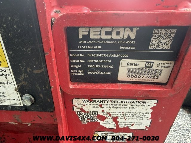 2022 Fecon Heavy Duty Tree/ Brush Mulcher - Photo 3 - North Chesterfield, VA 23237