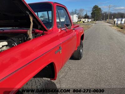 1985 Chevrolet K10 Scottsdale Square Body Stepside Classic Pickup 4x4   - Photo 30 - North Chesterfield, VA 23237