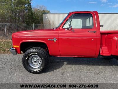 1985 Chevrolet K10 Scottsdale Square Body Stepside Classic Pickup 4x4   - Photo 18 - North Chesterfield, VA 23237