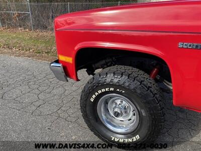 1985 Chevrolet K10 Scottsdale Square Body Stepside Classic Pickup 4x4   - Photo 13 - North Chesterfield, VA 23237