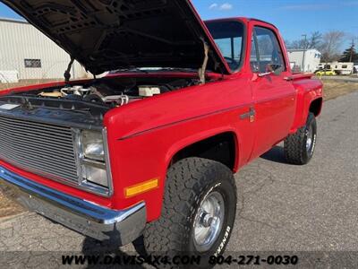 1985 Chevrolet K10 Scottsdale Square Body Stepside Classic Pickup 4x4   - Photo 29 - North Chesterfield, VA 23237