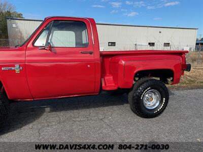 1985 Chevrolet K10 Scottsdale Square Body Stepside Classic Pickup 4x4   - Photo 19 - North Chesterfield, VA 23237