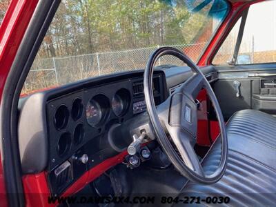 1985 Chevrolet K10 Scottsdale Square Body Stepside Classic Pickup 4x4   - Photo 8 - North Chesterfield, VA 23237