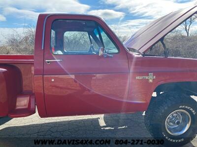 1985 Chevrolet K10 Scottsdale Square Body Stepside Classic Pickup 4x4   - Photo 27 - North Chesterfield, VA 23237