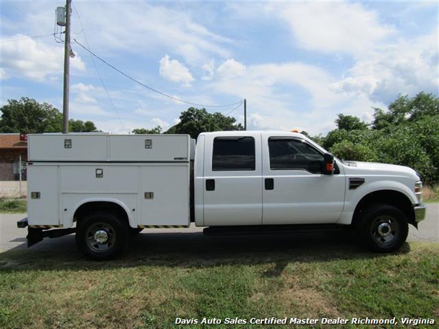 2008 Ford F 350 Super Duty Xl 4x4 Twin Turbo Diesel Crew Cab Utility