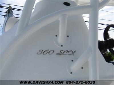 2019 Glasstream 360 SCX Center Console Cabin Triple Mercury 350 XL Verados  V Bottom Performance Power Boat - Photo 33 - North Chesterfield, VA 23237