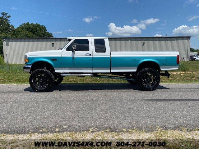 1995 Ford F-250 OBS Classic Lifted Super Duty Extended Cab Diesel