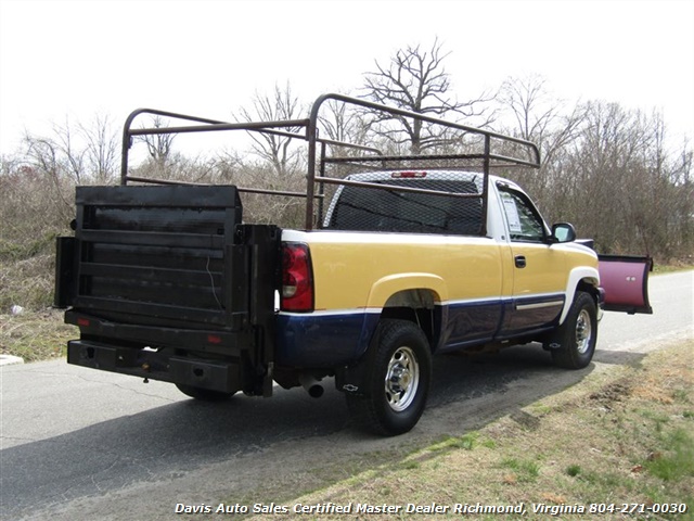 2005 Chevrolet Silverado 2500 Duramax Diesel 4X4 Regular Cab Snow Plow ...